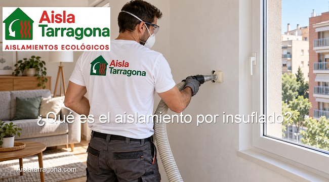qué es el aislamiento por insuflado